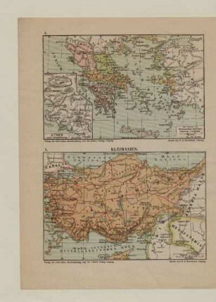 4. Die Länder des Ägäischen Meeres. Athen und Umgebung