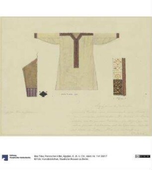 Persischer Kittel, Ägypten, 6. Jh. n. Chr.