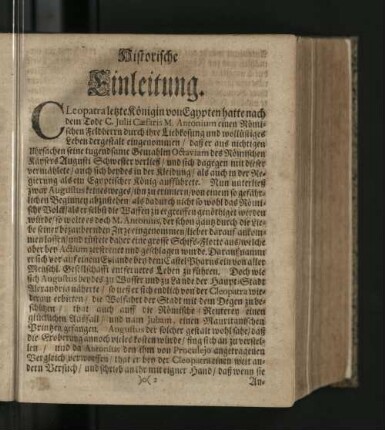 Historische Einleitung.
