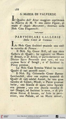 Particolari Gallerie