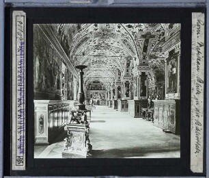 Rom, Vatikan, Bibliotheksbau Sixtus' V. : Großer Saal (Salone Sistino)