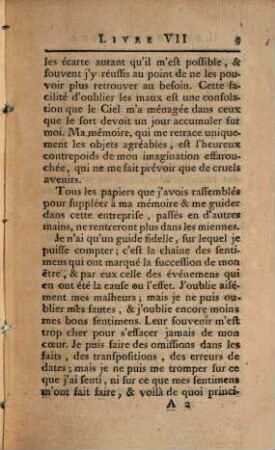 Suite de la collection des oeuvres de J. J. Rousseau. 25. Confessions. T. 3. - 378 S.