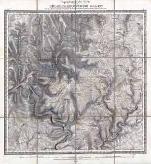 Topographische Karte über das Großherzogthum Baden. Sect.III.6., Bl. 8 Eberbach