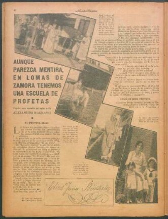 Como se hizo profeta