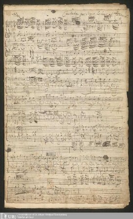 Ms. Ff. Mus. 830 - Cantata