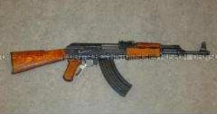 Maschinenpistole AK 47 (MPi KM), sog. Kalaschnikow