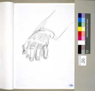 Handstudie zu Wolfgang Fortner