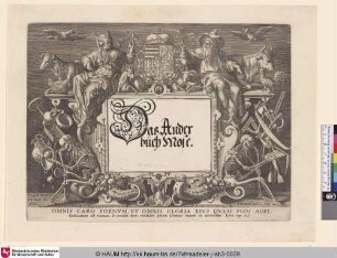 [Bonorum et malorum consensio, Titelblatt]