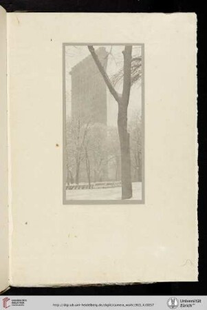 [Alfred Stieglitz, I. The “Flat-iron,” photogravure from original negative]
