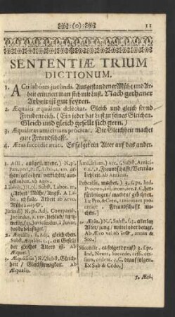 Sententiae Trium Dictionum.