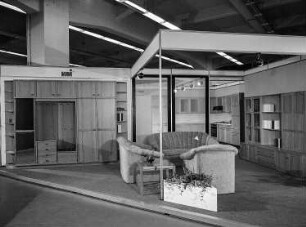 Ausstellungsfläche des VEB Möbelkombinat Hellerau
