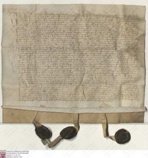 Hermann [III.] Riedesel, Erbmarschall zu Hessen, und seine eheliche Hausfrau Katherine verkaufen an Abt Johann zu Fulda (Fulde) Stockhausen (Stogk...