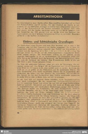 Arbeitsmethodik