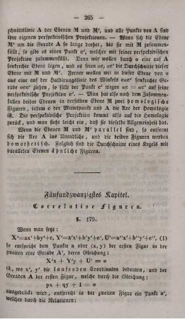 Fünfundzwanzigstes Kapitel.