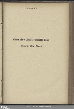 Hauptübersicht
