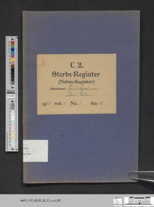 Sterberegister Güldendorf 1930
