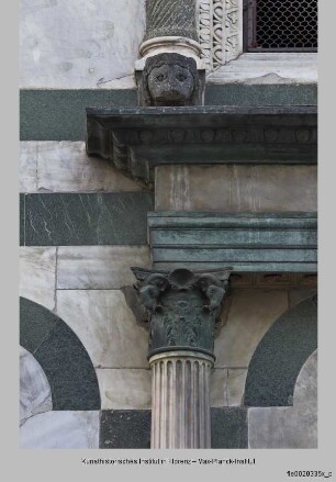 San Giovanni, Baptisterium, Nordfassade, Florenz
