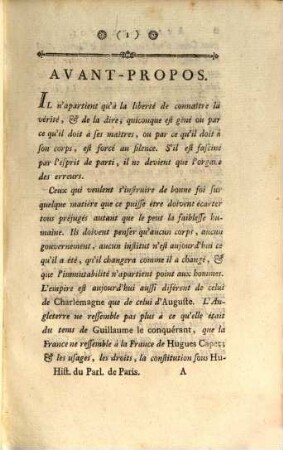 Histoire Du Parlement De Paris