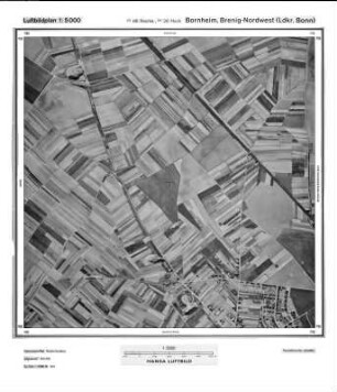 Bornheim, Brenig Nordwest (Lk. Bonn), Gauß-Krüger-Koordinaten: Rechtswert: 2568, Hochwert: 5626