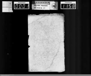 . 1635: Dezember und o. D. 1635