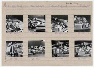 Modell: Wohngebiet Fennpfuhl (Ho-Chi-Minh-Straße)/4. Bauabschnitt. Berlin, Lichtenberg, Landsberger Allee (Leninallee)/Weißenseer Weg (1976-1992 Ho-Chi-Minh-Straße)