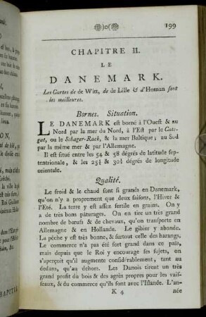Chapitre II. Le Danemark.