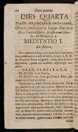 66-74, Meditatio I