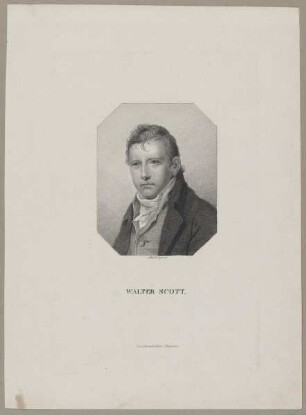 Bildnis des Walter Scott