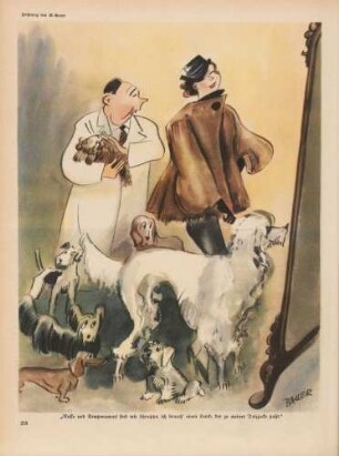 "Rasse und Temperament sind mir schnuppe, ich brauch' einen Hund, der zu meiner Pelzacke paßt"