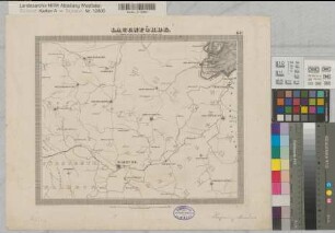 Hannover (Königreich) topographische Karte Blatt 63a Lauenförde 1836-1848 1 geogr. Meile = 7,3 cm 29,5 x 36,5 Stich: Carl Jättnig; C. Fischer; H. Wild; W. Brose; Wild jun. A. Papen, Premier Lieutenant B Nr. 116a