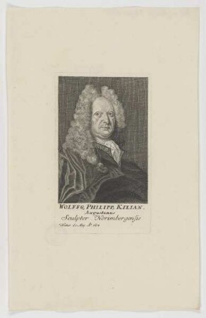 Bildnis des Wolfgangus Philippus Kilian