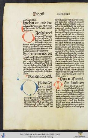 Die erst epistel Johannis