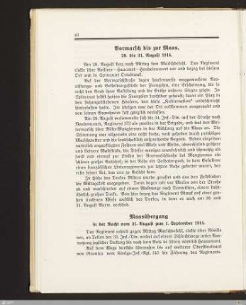 Vormarsch bis zur Maas