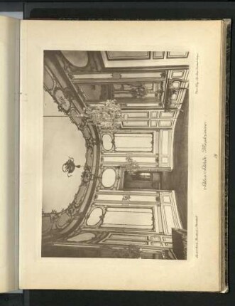 Schloss Solitude. Musikzimmer