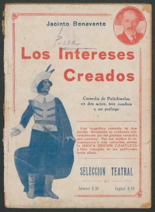 [Fotografía de Jacinto Benavente]