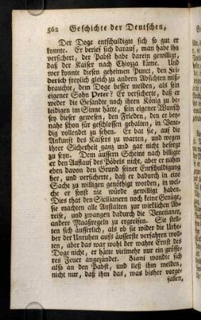 562-572, Der Doge entschuldigte sich so gut er konnte. Er ...