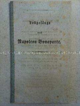 Spottgedicht auf Napoléon I.