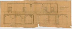 Thiersch, Friedrich von; Wiesbaden; Kurhaus - Treppenhaus Nordwest (Ansichten)