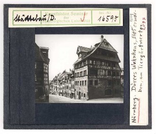 Nürnberg: Albrecht Dürers Wohnhaus am Tiergärtnertor (Dürerhaus)