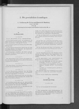 I. Die gesetzlichen Grundlagen