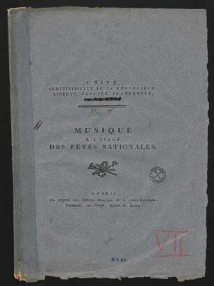 Musique à l'usage des fêtes nationales