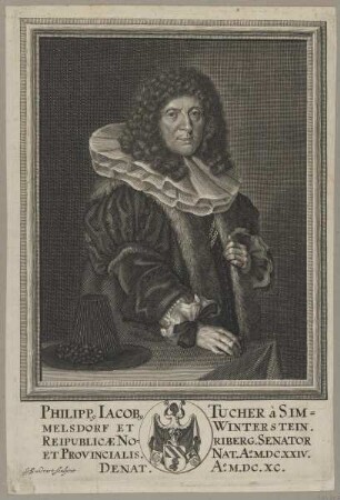 Bildnis des Philipp Iacob Tucher à Simmelsdorf