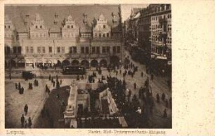 Leipzig: Markt, Meß-Untergrundhaus-Eingang
