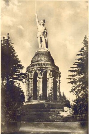 Hermannsdenkmal. Detmold. Hiddesen. Ansichtskarte