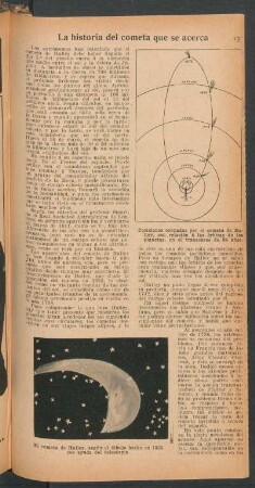 La historia del cometa que se acerca