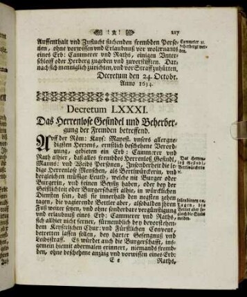 Decretum LXXXI. - Decretum XC.