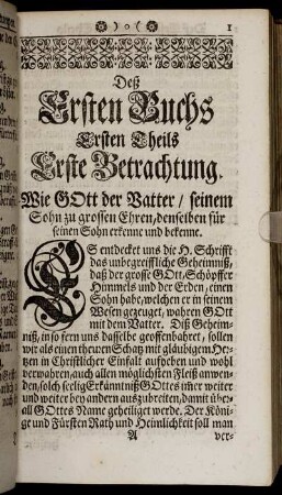 Deß Ersten Buchs ...