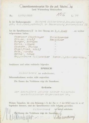 Hildenbrand, Richard