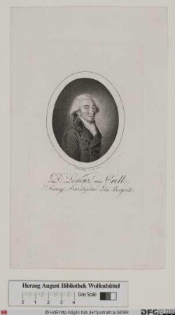 Bildnis Lorenz (Florens Friedrich) Crell (1791 von)