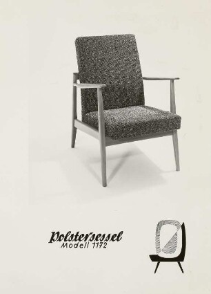 Polstersessel (Modell 1172)